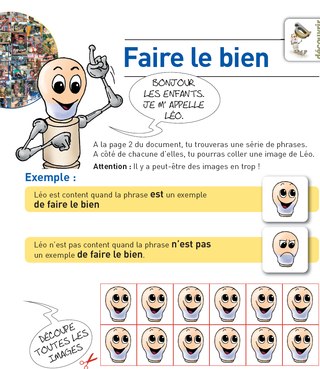 Fiche d'activités pour les enfants