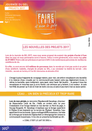 Retour projets 2017