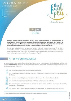 Présentation projets 2020