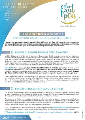 Faire le bien : pistes concrètes