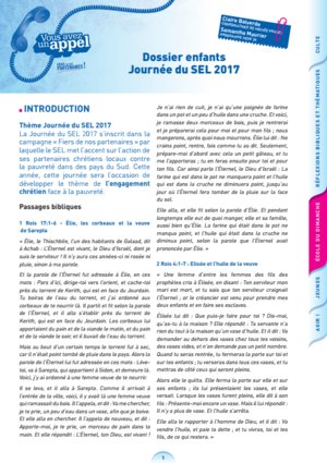 Dossier enfants - JDS 2017