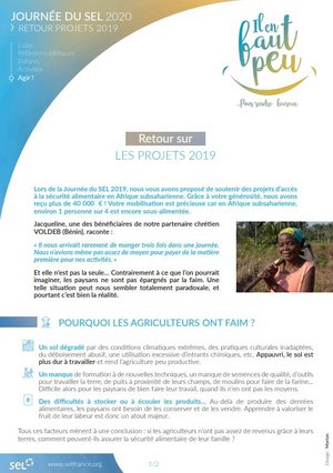 Retours projets 2019
