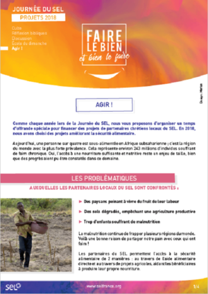 Présentation projets 2018