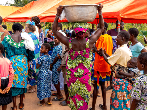 Photo d'une communauté en Afrique Subsaharienne