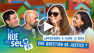 Image de la vidéo de l'émission de La Rue du SEL avec Françoise Caron