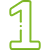 Image du chiffre un.
